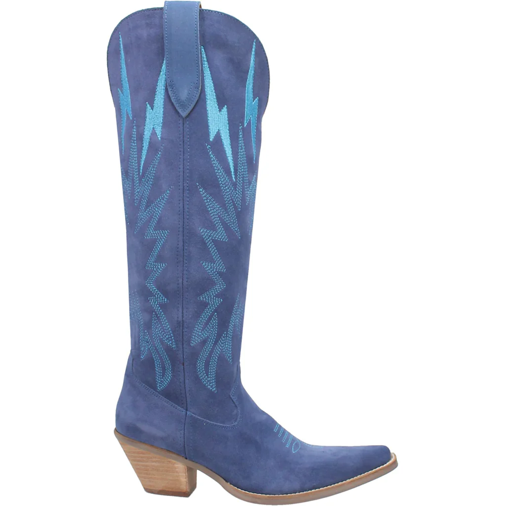 Dingo Thunder Road Blue Women's Boot DI597 - Image 2