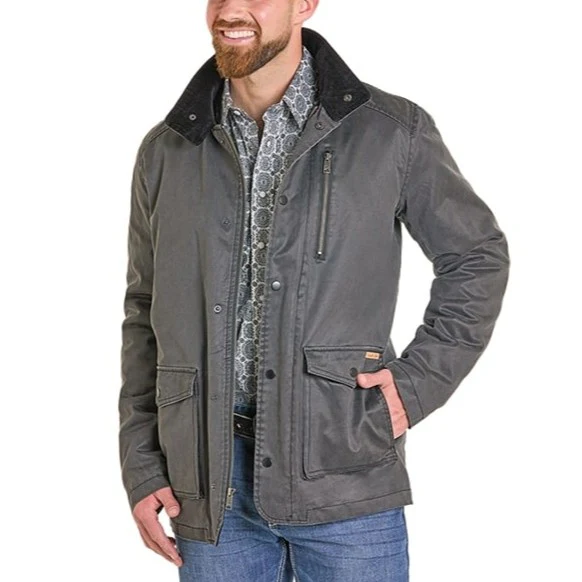 Rock & Roll Oil Skin Men's Coat DM92C06173