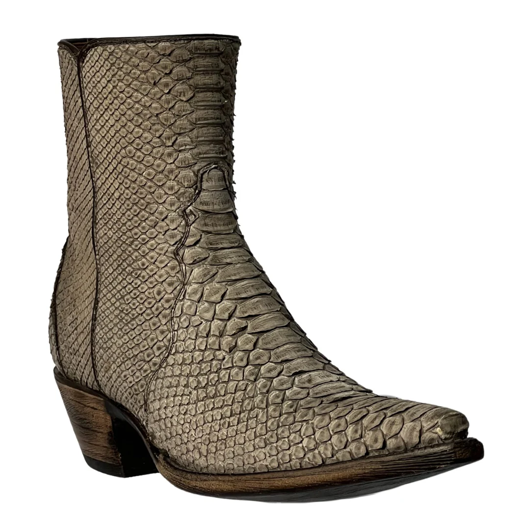 Black Jack Sueded Python Women's Bootie L2021