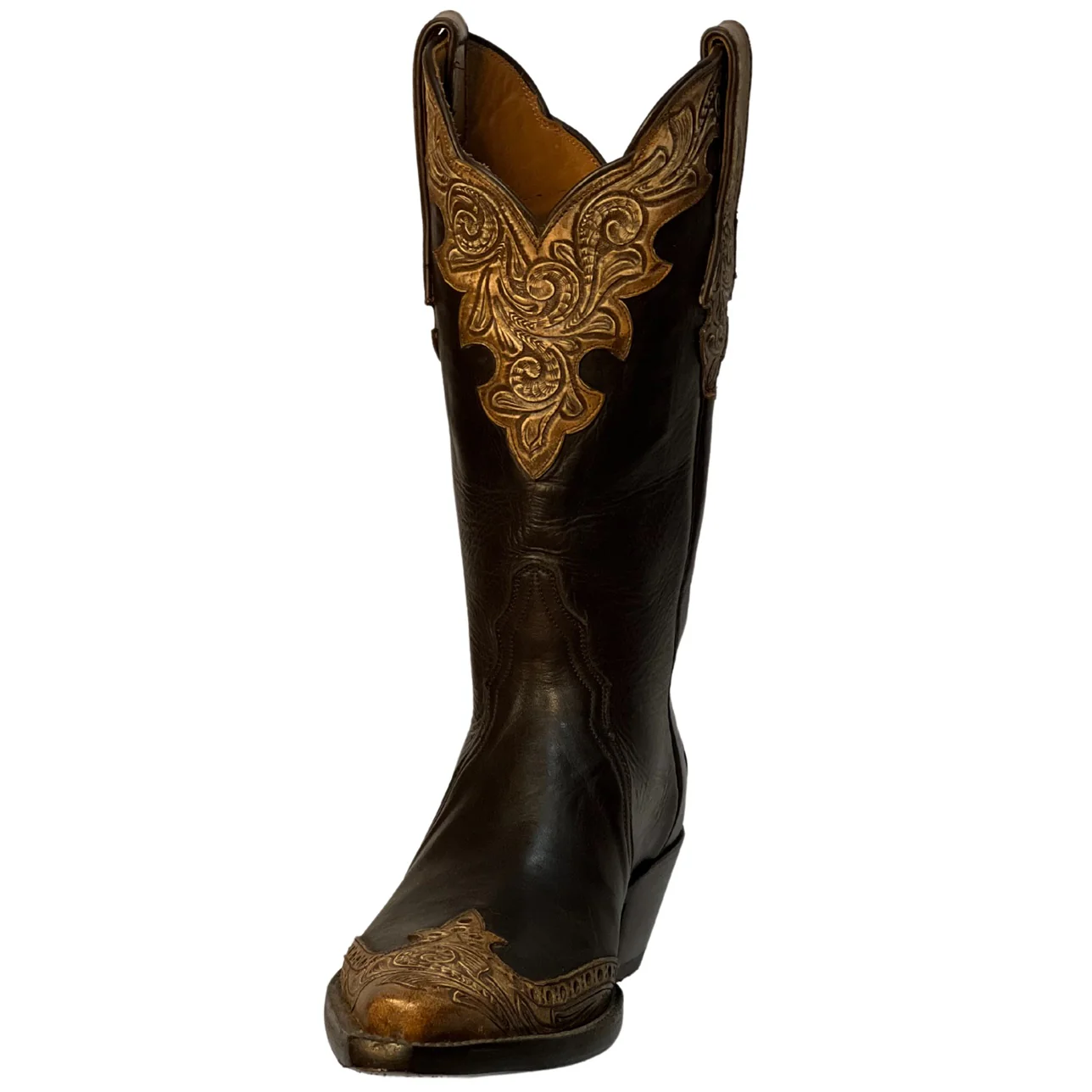 Black Jack Ranch Hand Tooled Women's Boot LHTP245 - Image 4