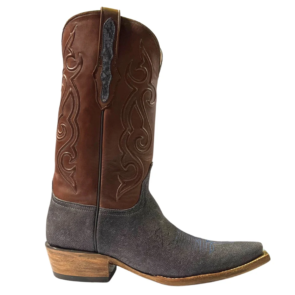 Black Jack Camel Nubuck Denim Men's Boot ND4903 - Image 2