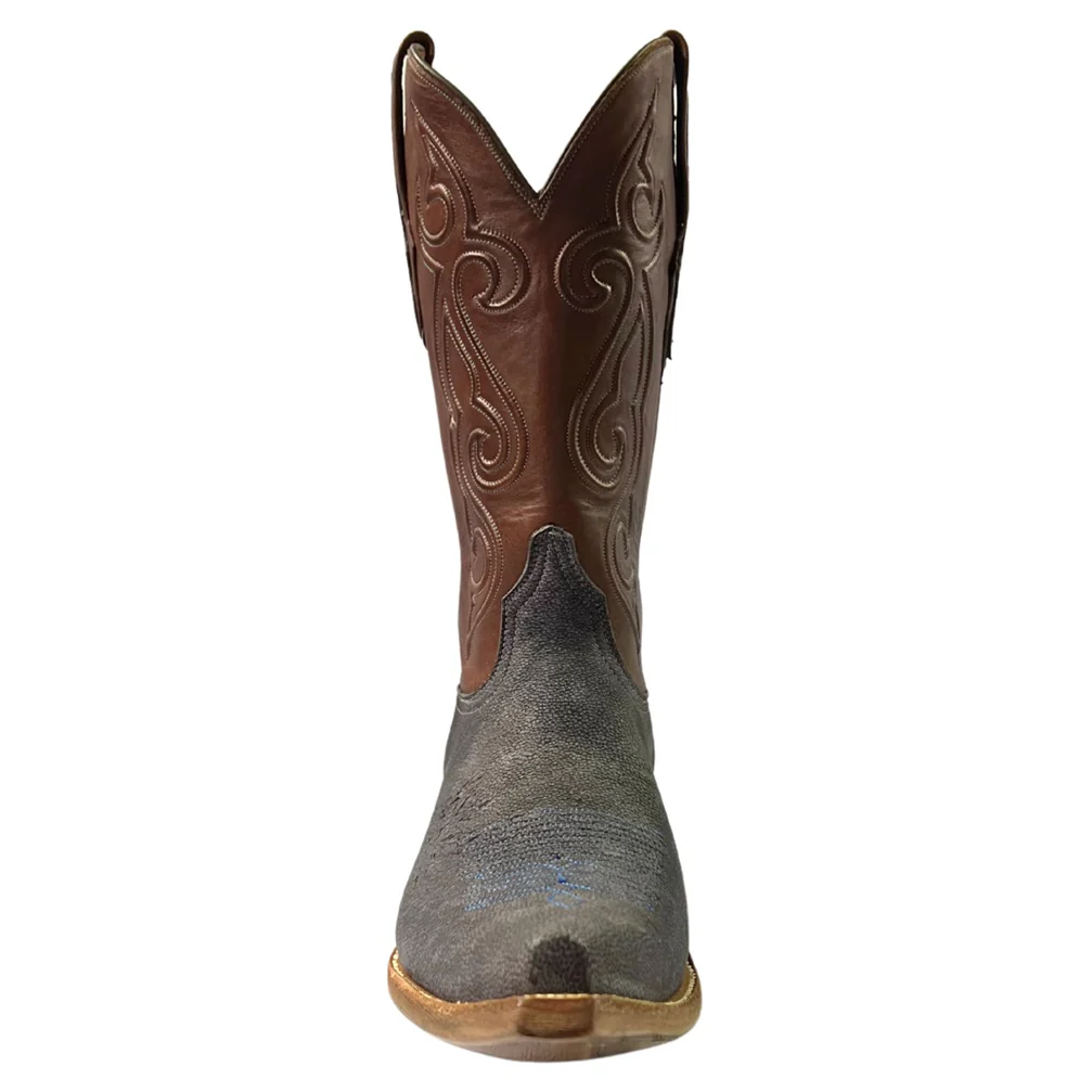 Black Jack Camel Nubuck Denim Men's Boot ND4903 - Image 4