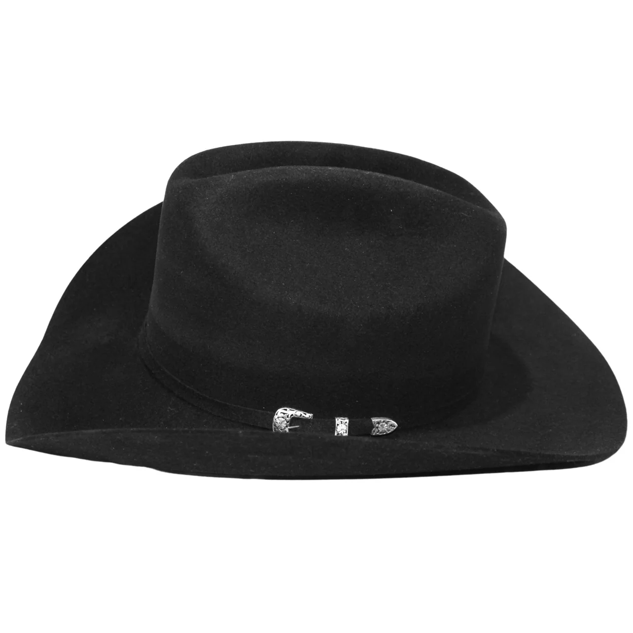 Wild Bill's Tyler Black 20X Fur Felt Cowboy Hat PF2002 - Image 2