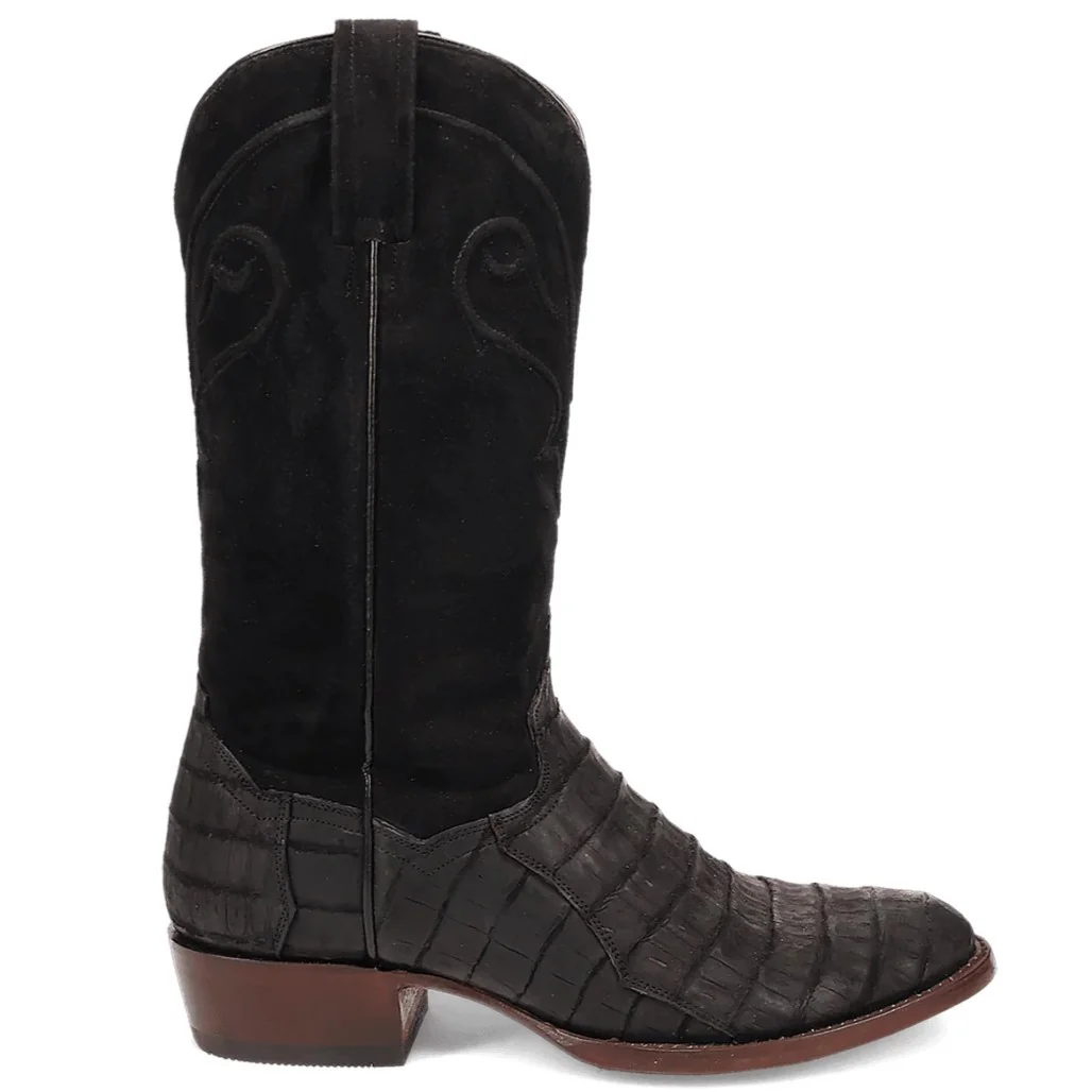 Dan Post Alvis Black Caiman Men's Boot DP3100 - Image 2