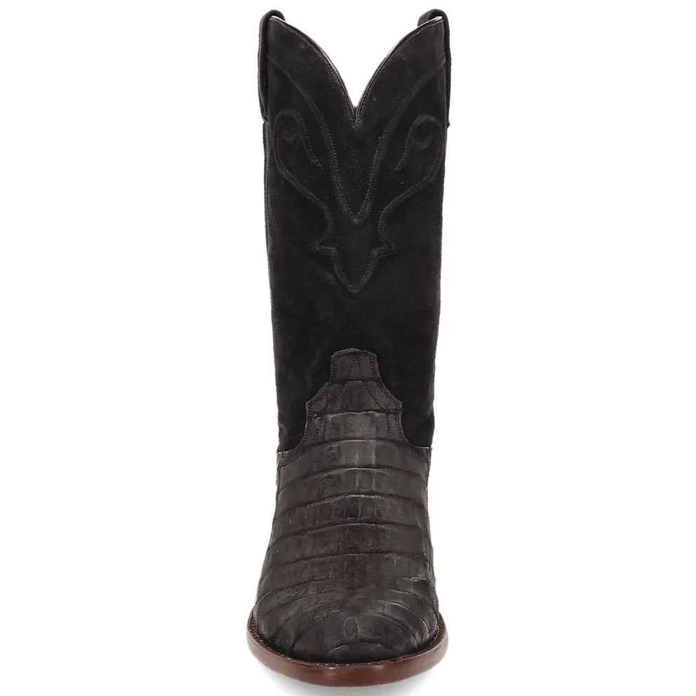 Dan Post Alvis Black Caiman Men's Boot DP3100 - Image 5