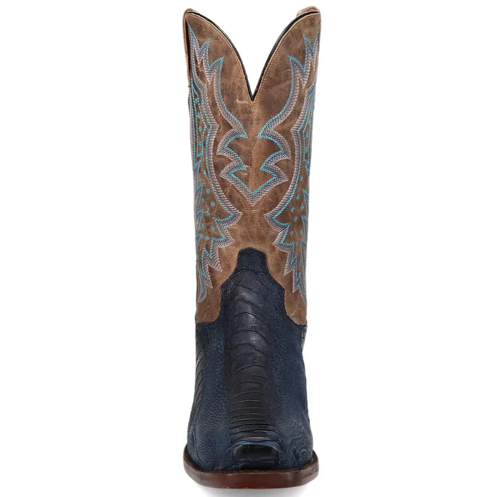 Dan Post Anders Blue Ostrich Leg Men's Boot DP3102 - Image 4