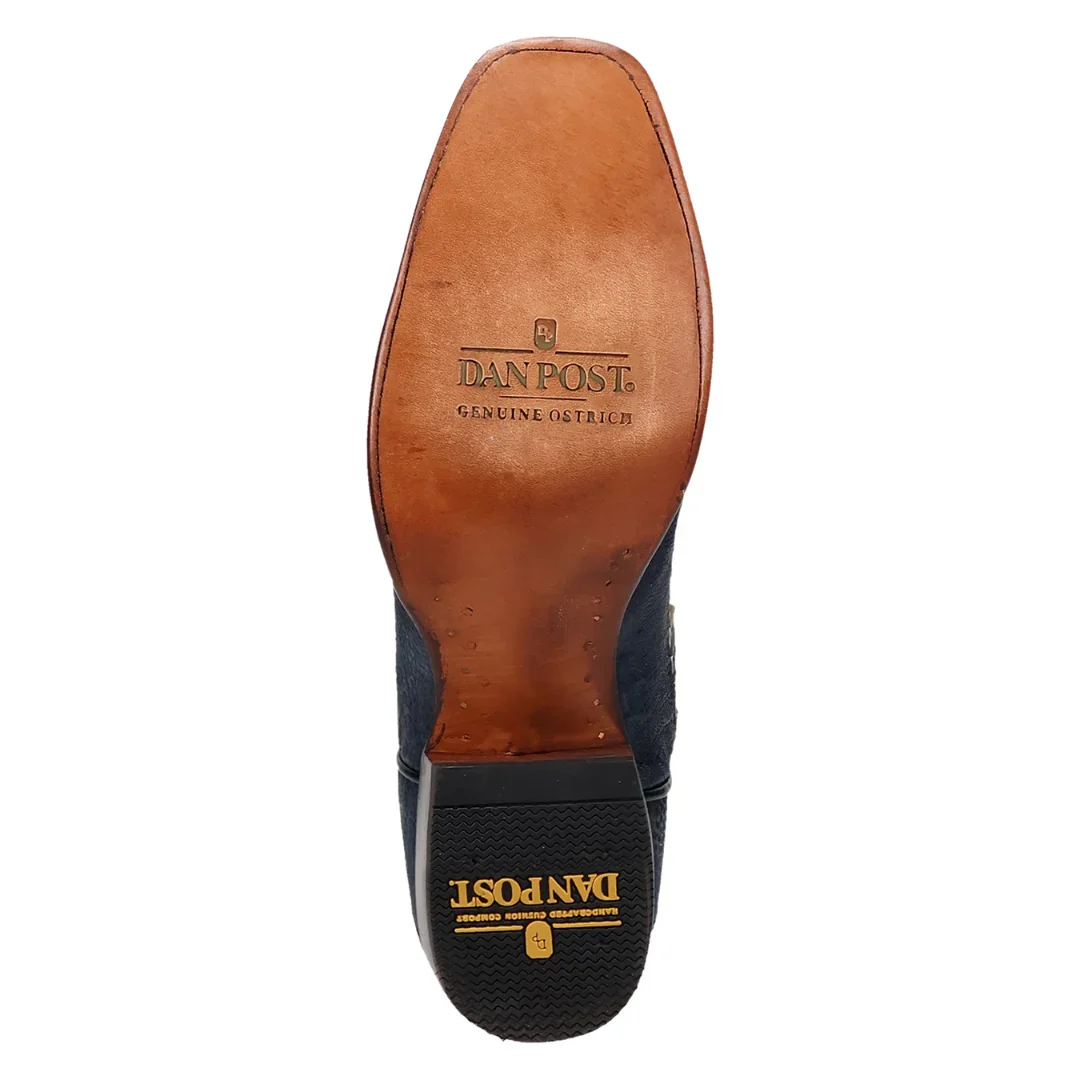 Dan Post Anders Blue Ostrich Leg Men's Boot DP3102 - Image 7