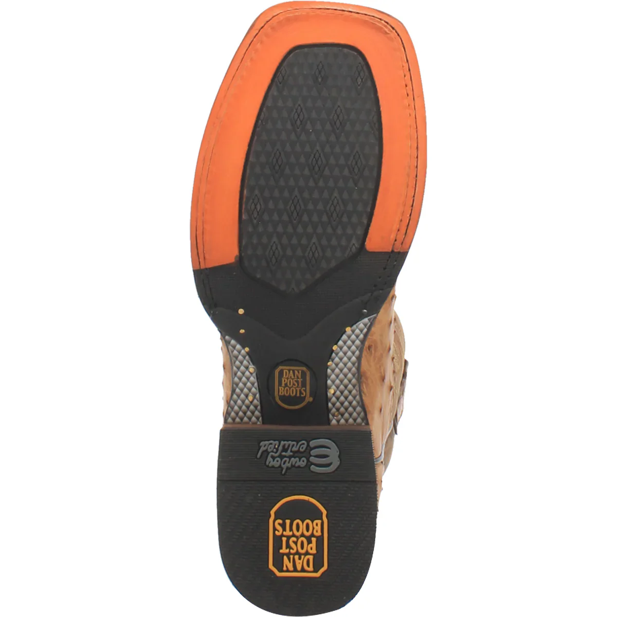 Dan Post Kershaw FQ Ostrich Men's Boot DP4951 - Image 7