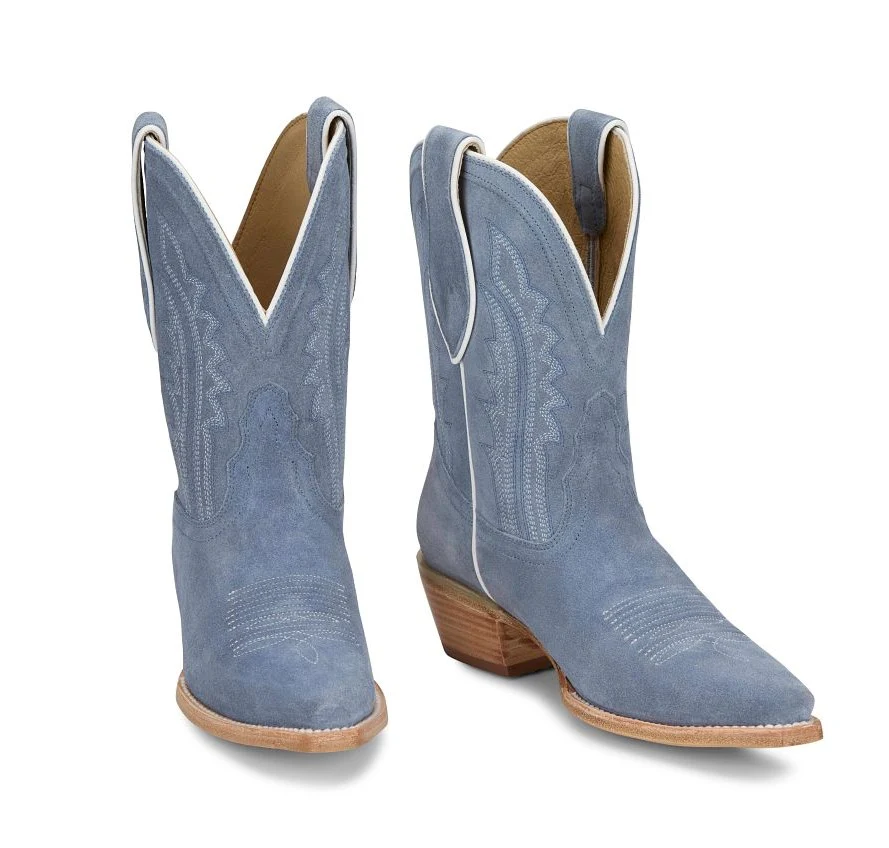 Tony Lama Lea Blue Women's Boot DR3261 - Image 8