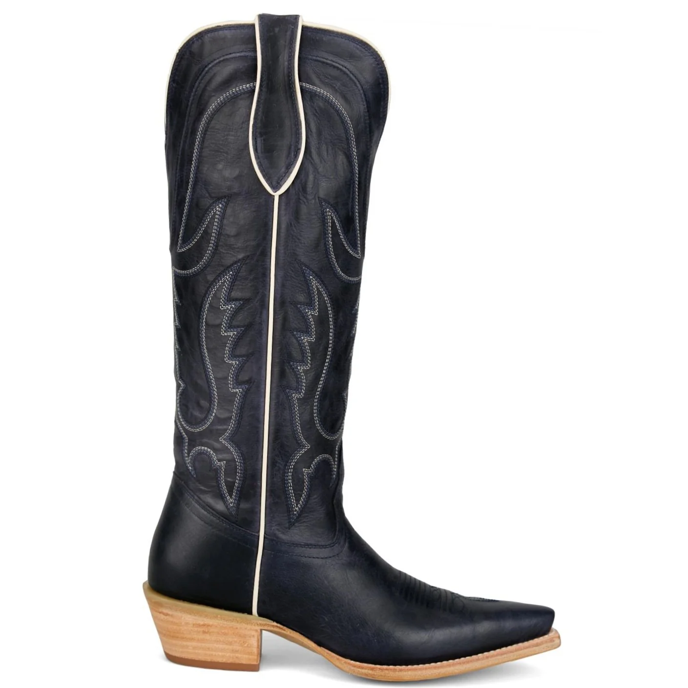 Tony Lama The Jess Navy Women’s Boot DR4254 - Image 2
