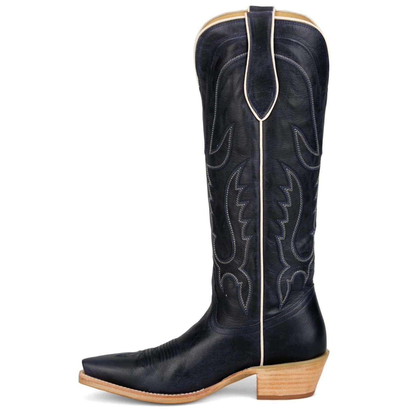 Tony Lama The Jess Navy Women’s Boot DR4254 - Image 3