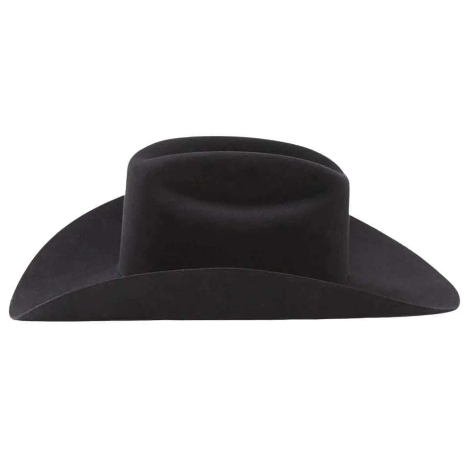 Stetson El Presidente Black 100X Fur Felt Cowboy Hat SFPRES - Image 3