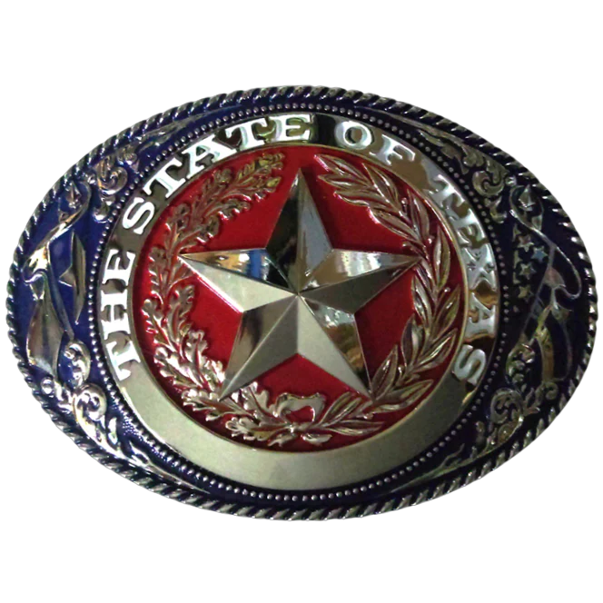 Blue Bayou El Grande Silver State of Texas Buckle - Image 2