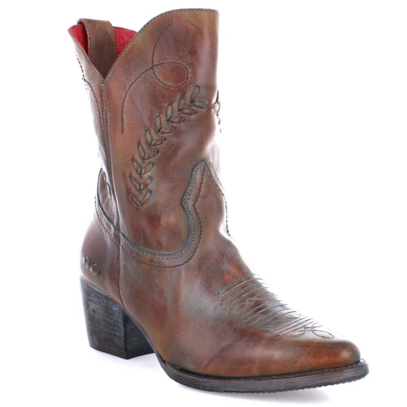 Bed Stu Amanda II Pecan Rustic Women's Bootie F393080 - Image 7