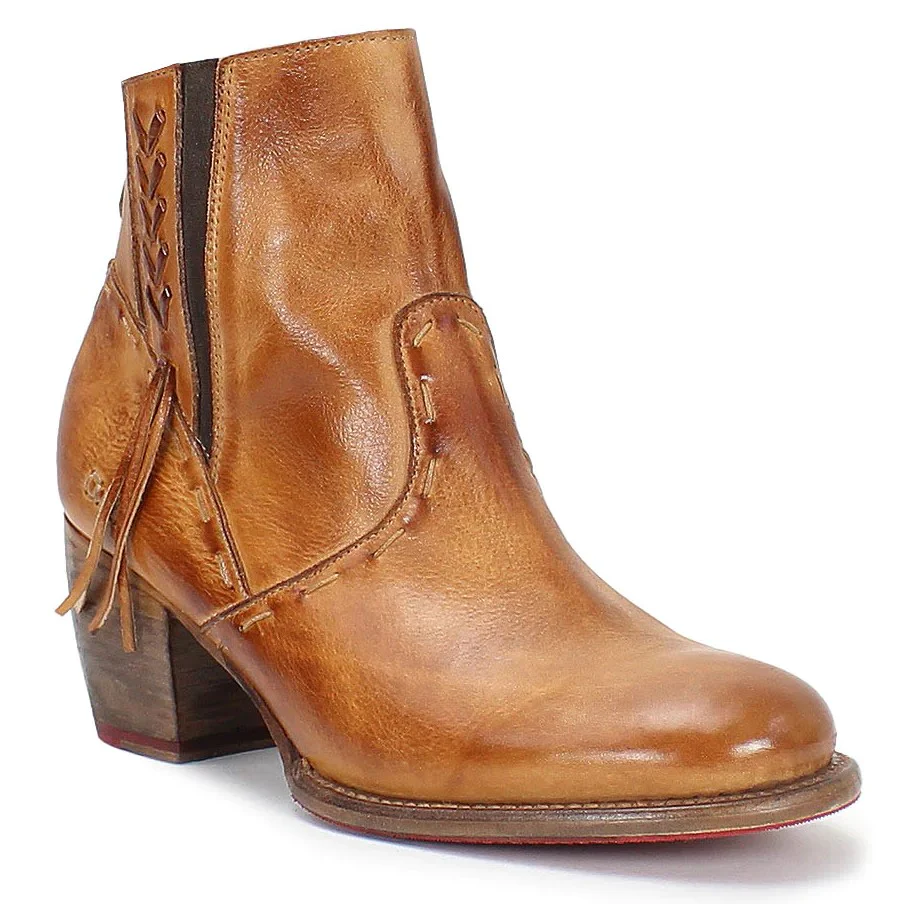 Bed Stu Celestine Pecan Rustic Women's Bootie F393126