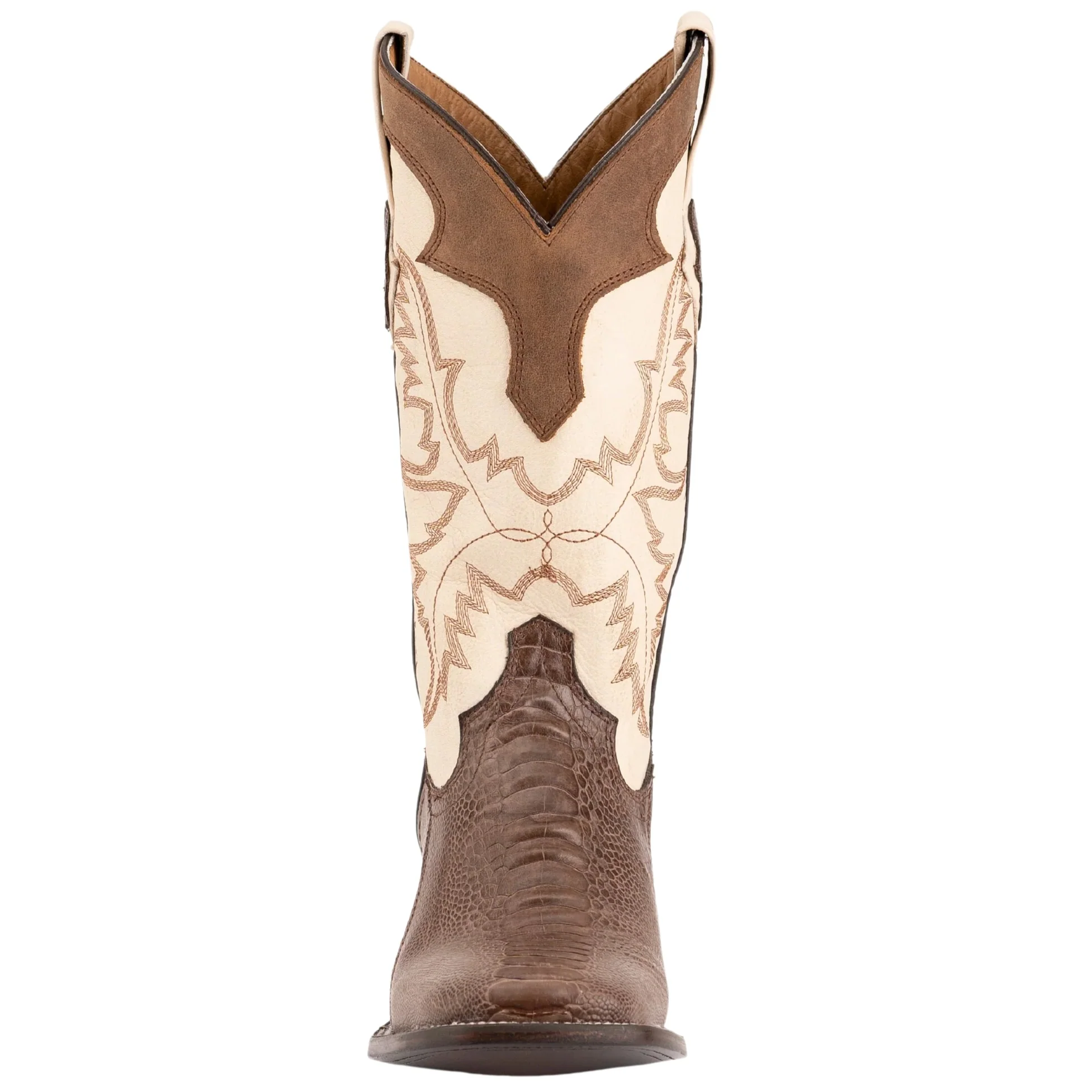 Ferrini Nash Brown Ostrich Leg Men's Boot 11493 - Image 3