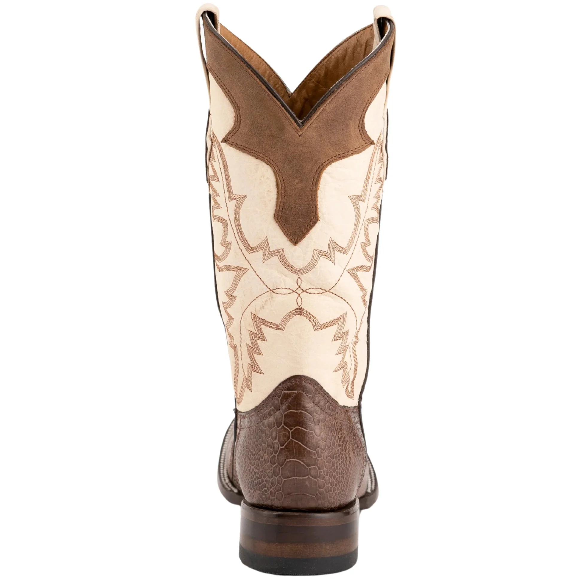 Ferrini Nash Brown Ostrich Leg Men's Boot 11493 - Image 4