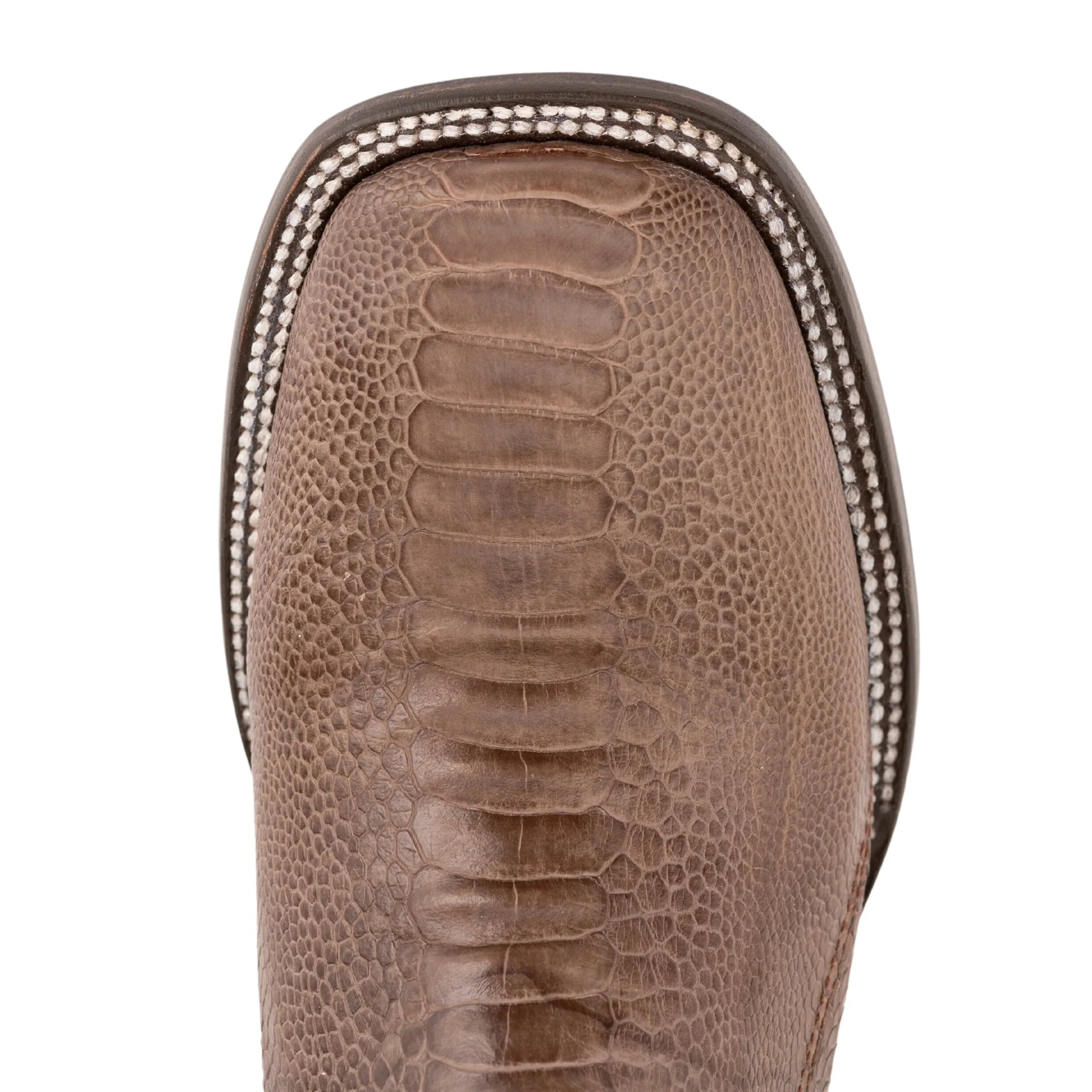 Ferrini Nash Brown Ostrich Leg Men's Boot 11493 - Image 6