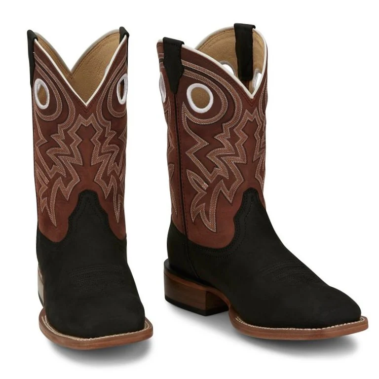 Justin Big News Black Men's Boot FN7022 - Image 8