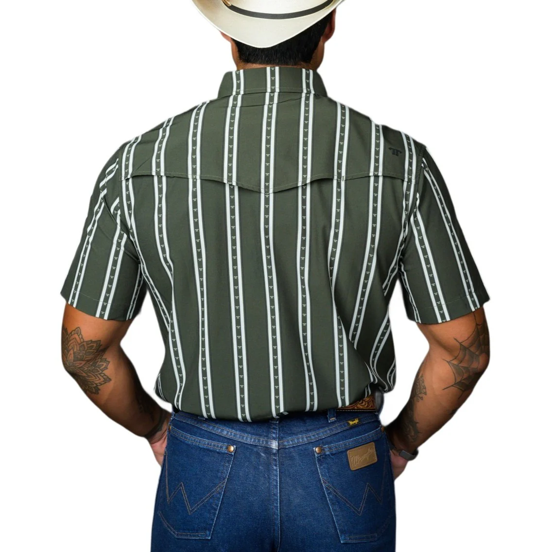 Ferrell The Tucker Green Men's Western Snap FPS1026008 - Image 2