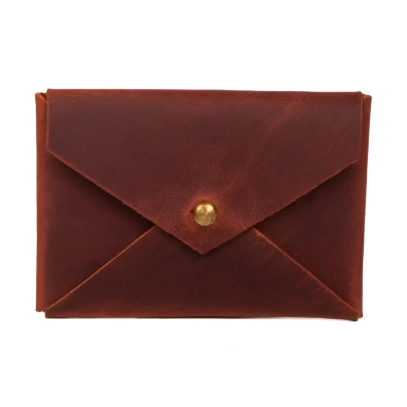 Genuine Leather Envelope Card Holder