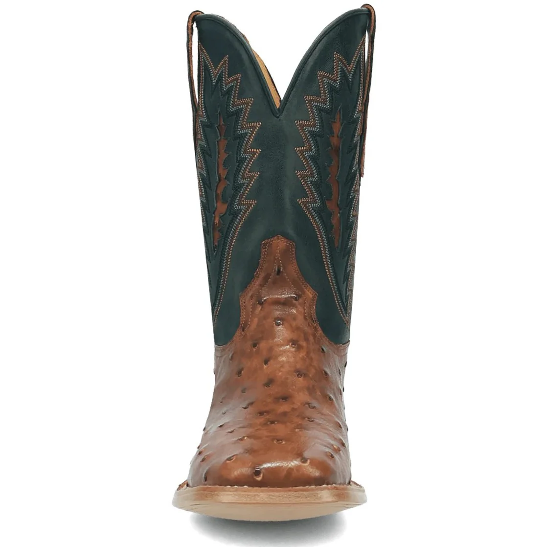 Dan Post Gold Label Brannan FQ Ostrich Brandy Men’s Boot GL102 - Image 4