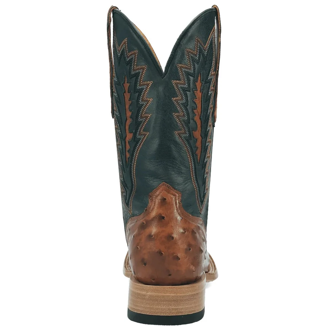 Dan Post Gold Label Brannan FQ Ostrich Brandy Men’s Boot GL102 - Image 5
