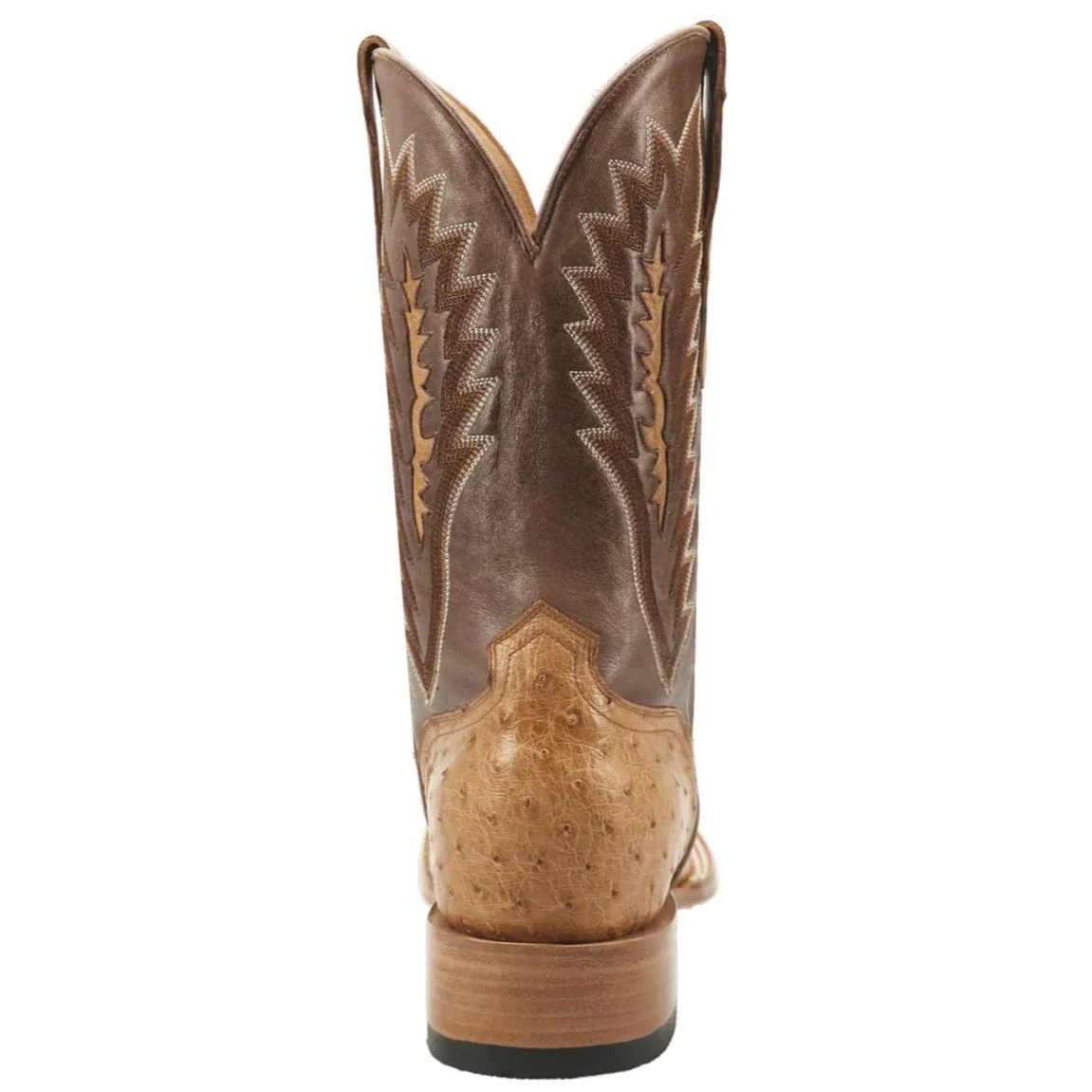 Dan Post Gold Label Brannan FQ Ostrich Tan Men’s Boot GL103 - Image 5