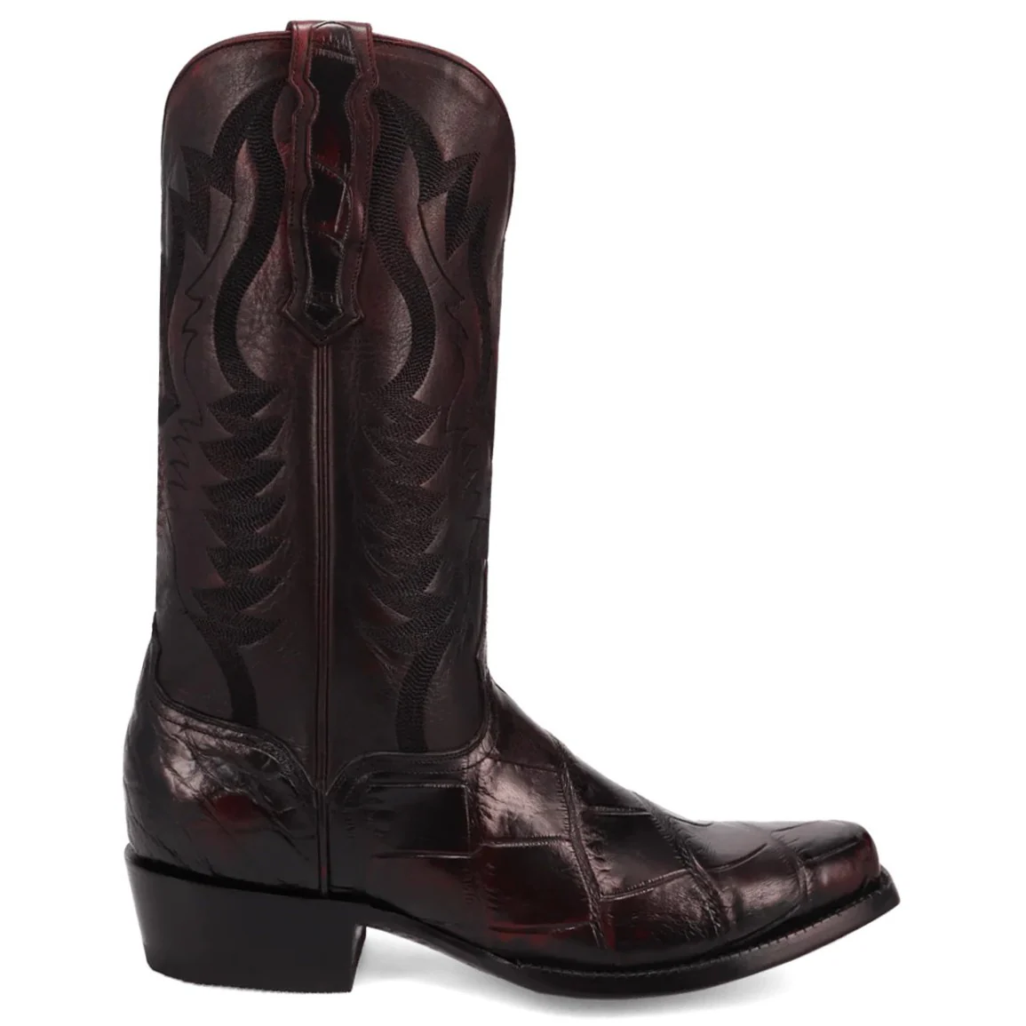 Dan Post Gold Label Delano Alligator Black Cherry Men’s Boot GL107 - Image 2
