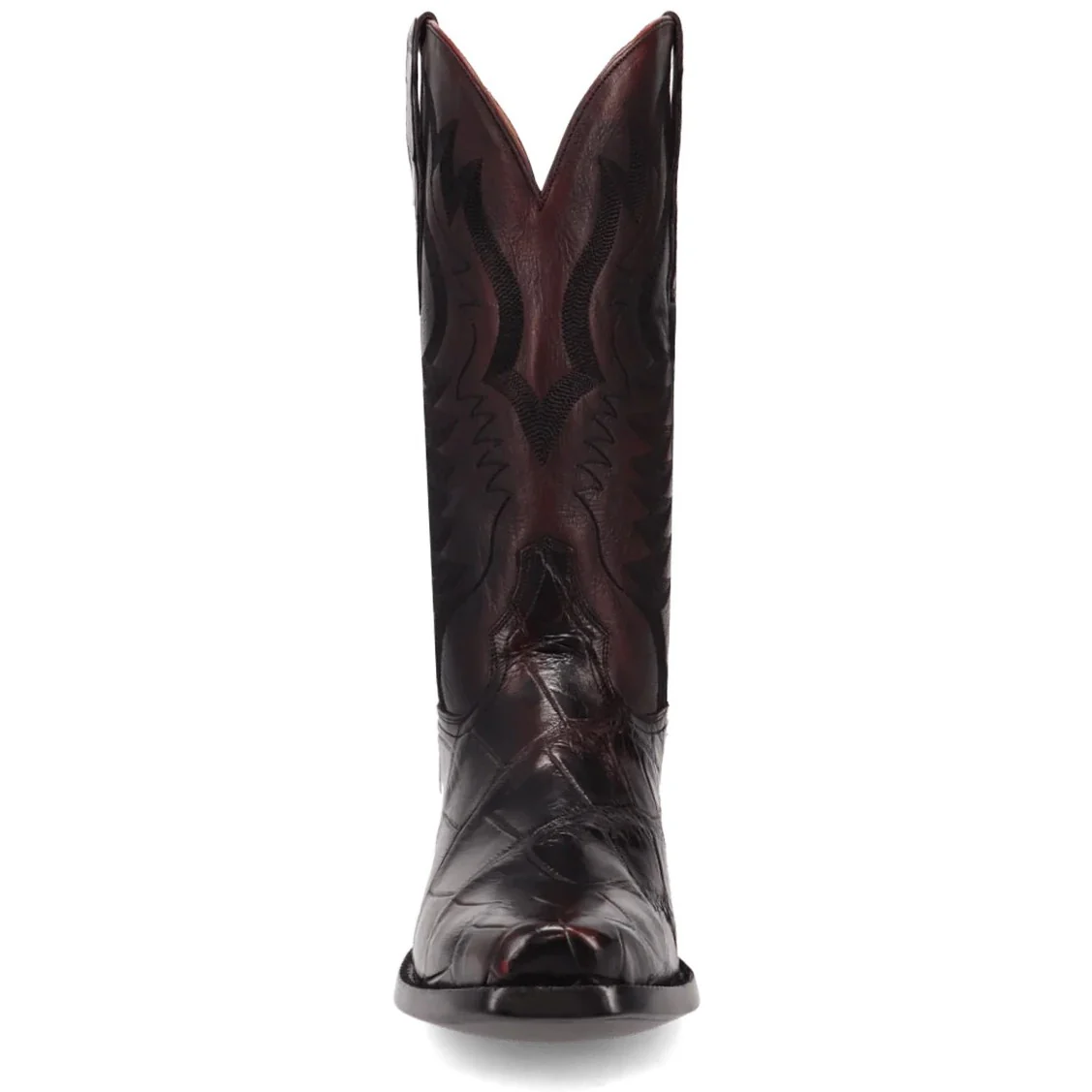 Dan Post Gold Label Delano Alligator Black Cherry Men’s Boot GL107 - Image 4