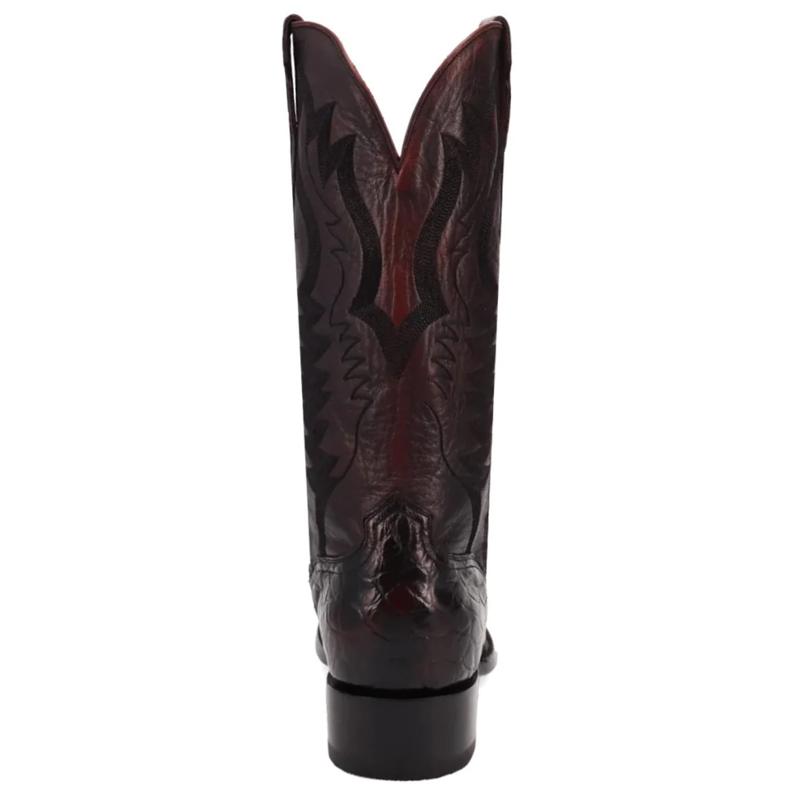 Dan Post Gold Label Delano Alligator Black Cherry Men’s Boot GL107 - Image 5