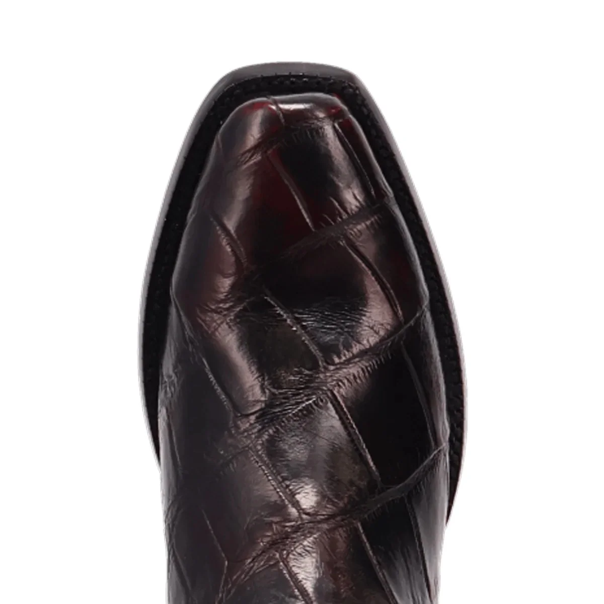 Dan Post Gold Label Delano Alligator Black Cherry Men’s Boot GL107 - Image 6