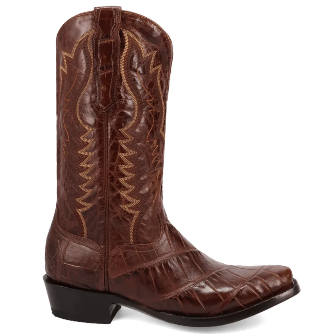 Dan Post Gold Label Delano Alligator Brass Men’s Boot GL108 - Image 2