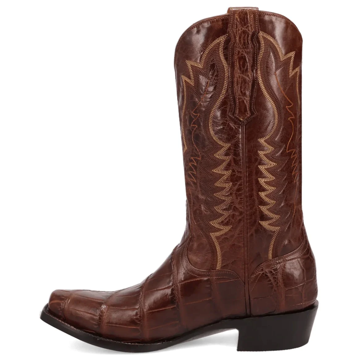 Dan Post Gold Label Delano Alligator Brass Men’s Boot GL108 - Image 3