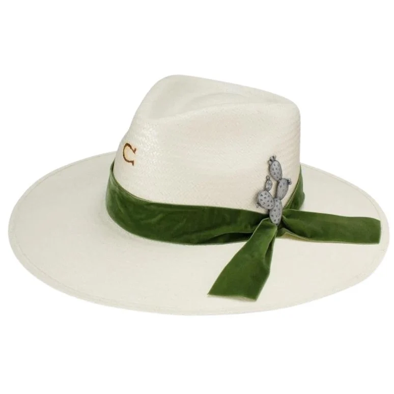 Charlie 1 Horse Hard to Handle Straw Flat Brim