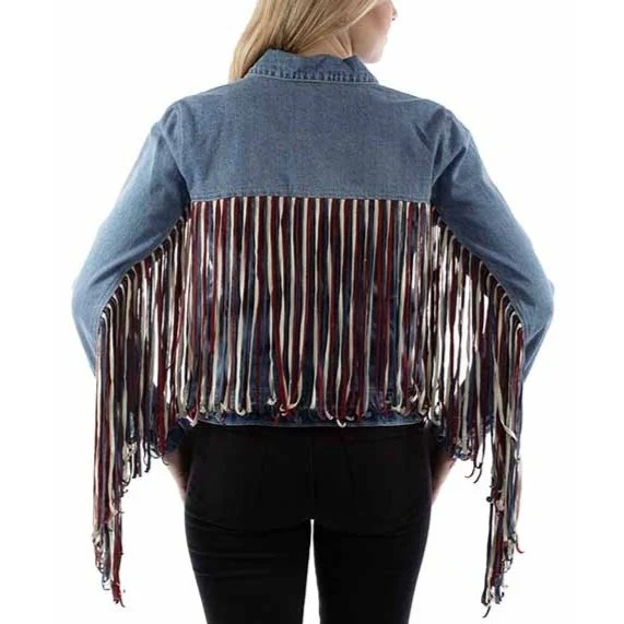 Scully Americana Women's Jean Jacket HC943 - Image 2