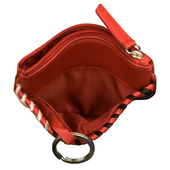ILI Haircalf Coin Purse Red 6614 - Image 3