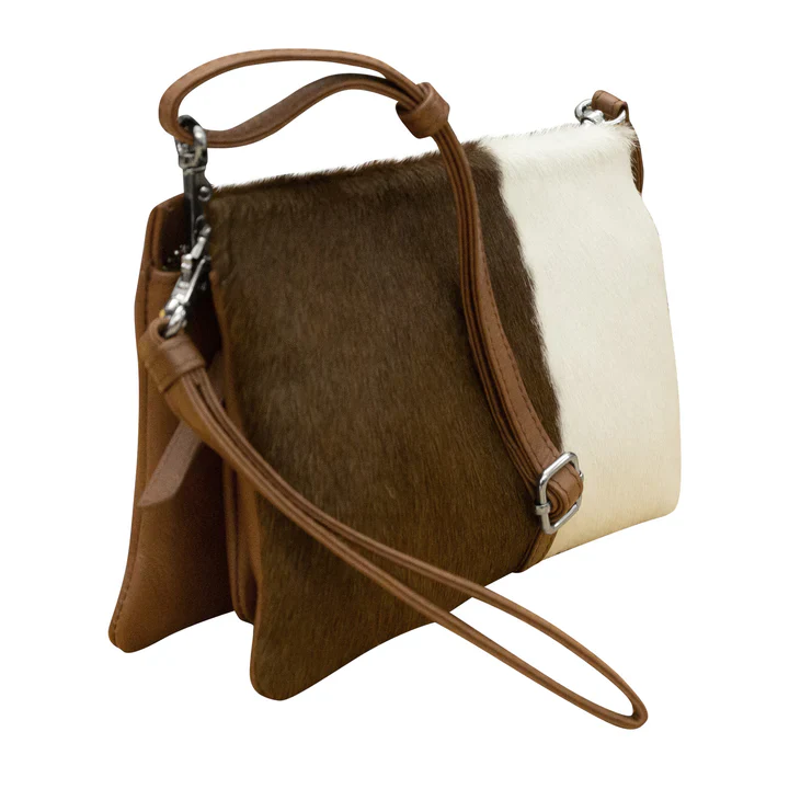 ILI Triple Compartment Clutch Toffee 6201H - Image 4