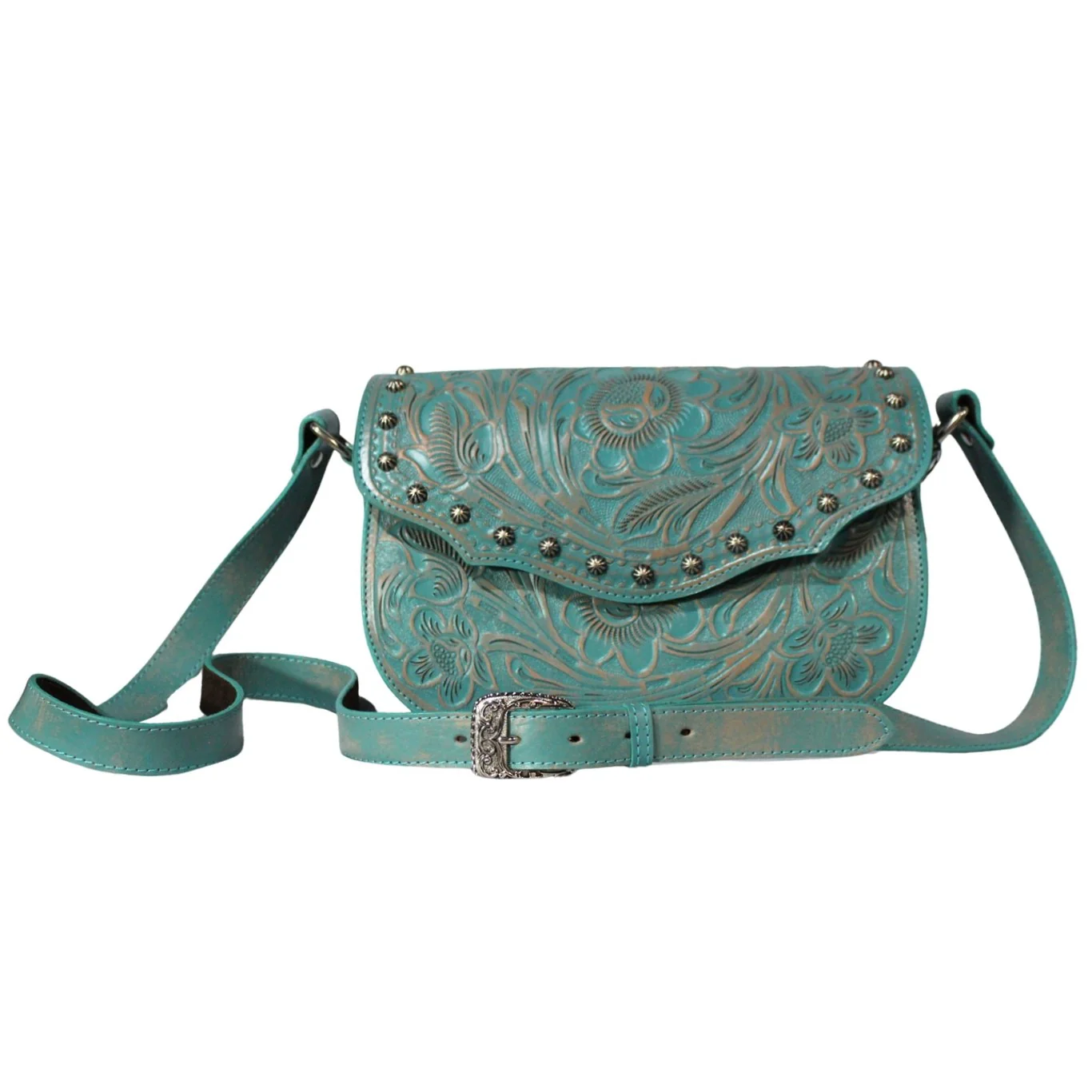 Jaac Arnold Navajo Studded Turquoise Crossbody