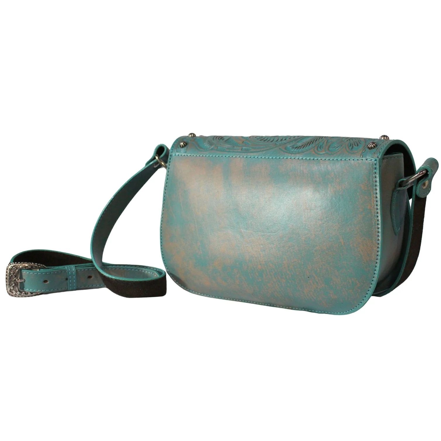 Jaac Arnold Navajo Studded Turquoise Crossbody - Image 3