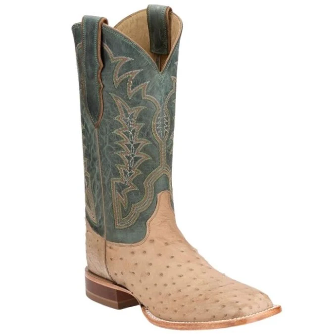 Justin FQ Ostrich Chisolm Vintage Men's Boot JE8173