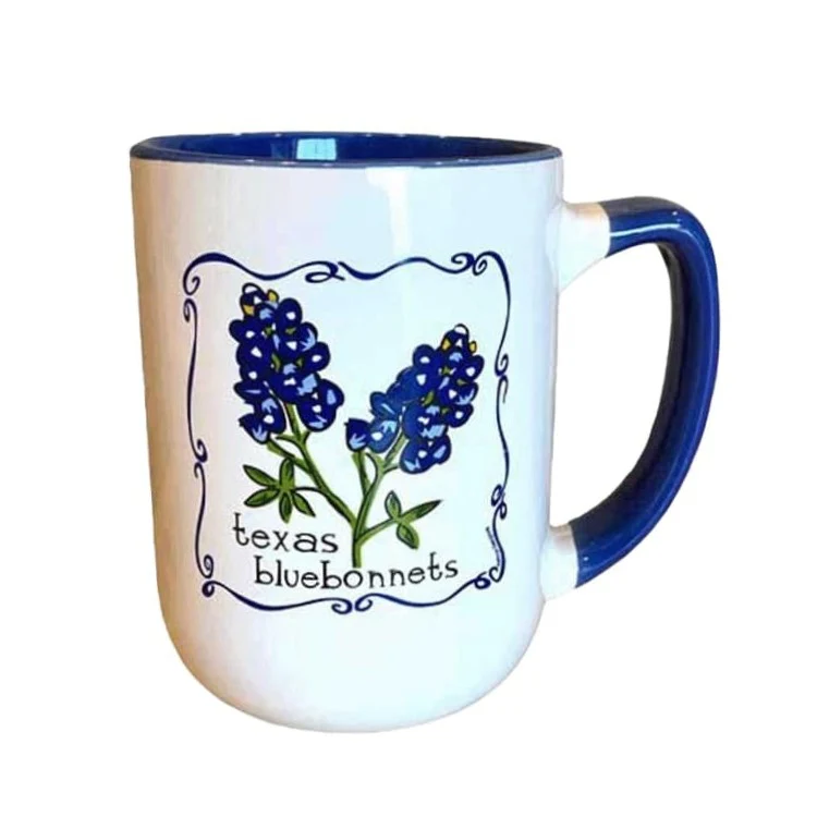 TX Products Bluebonnets Mug K2109