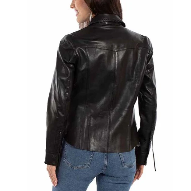 Scully Lamb Black Women's Jacket L1134-11 - Image 2