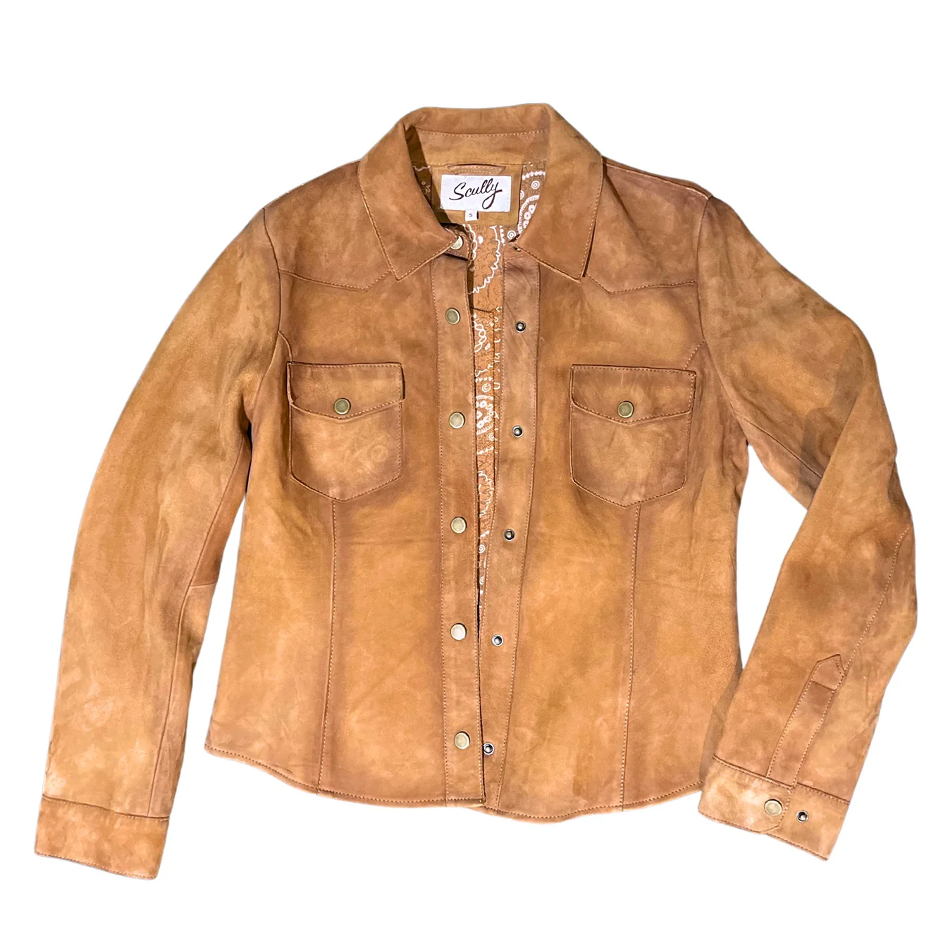 Scully Lamb Leather Tan Women's Jackets L1166-41
