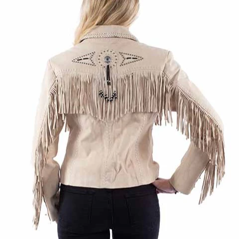 Scully Suede Leather Fringe Women's Jacket L152-191 - Image 2