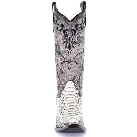 Circle G Grey and White Python Women's Boot L5698 - Image 3
