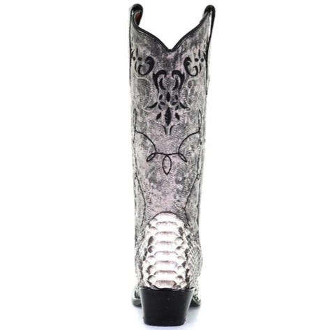 Circle G Grey and White Python Women's Boot L5698 - Image 4