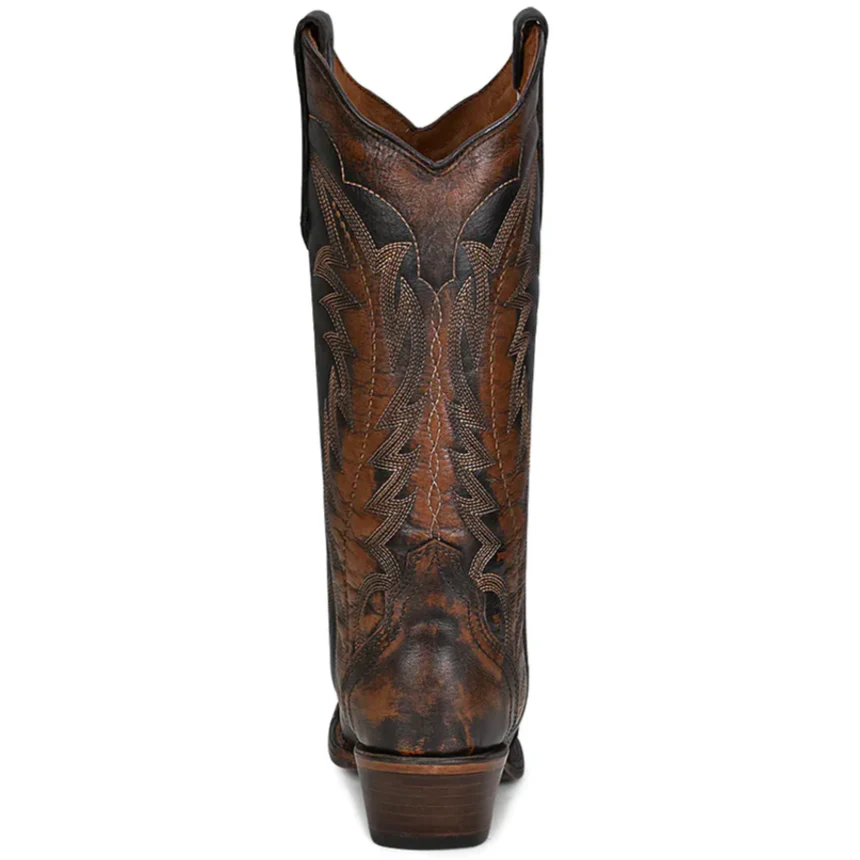 Circle G Brown Embroidery Triad Women's Boot L5872 - Image 4