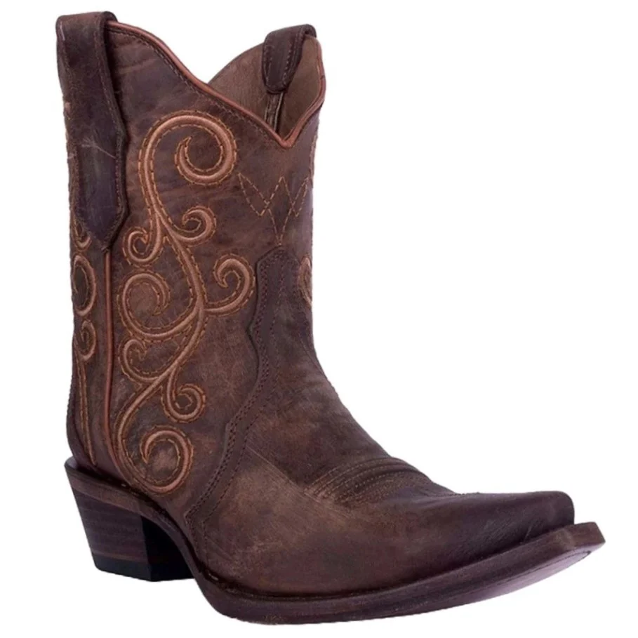 Circle G Triad Tan Women's Bootie L6070