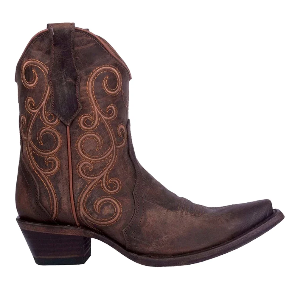 Circle G Triad Tan Women's Bootie L6070 - Image 2